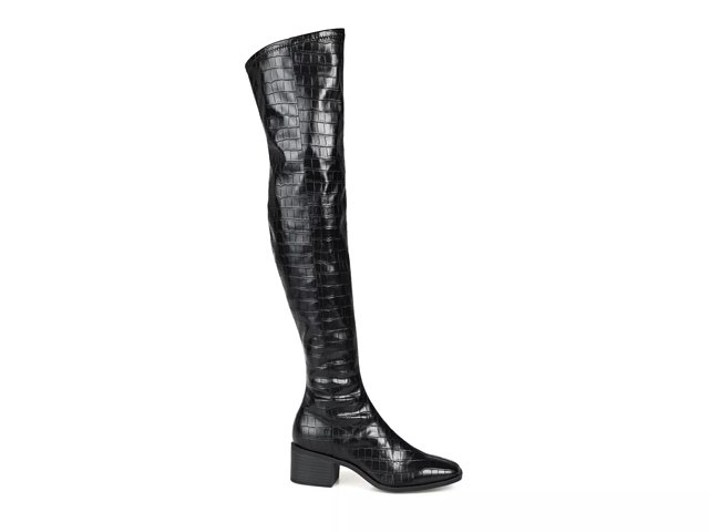 Journee Collection Wide Calf Women s Tru Comfort Foam Mariana Boot Croco 6