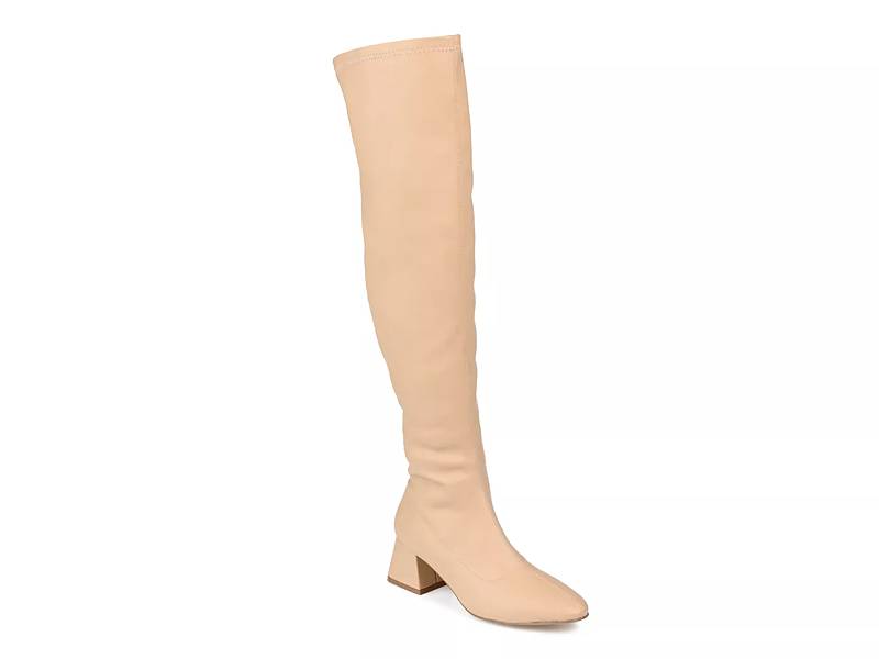 Cream over clearance the knee boot