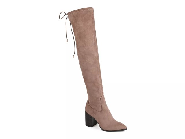 Journee collection bazel over the knee combat boot 2025