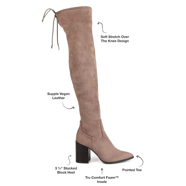 Journee Collection Paras Extra Wide Calf Over-the-Knee Boot - Free