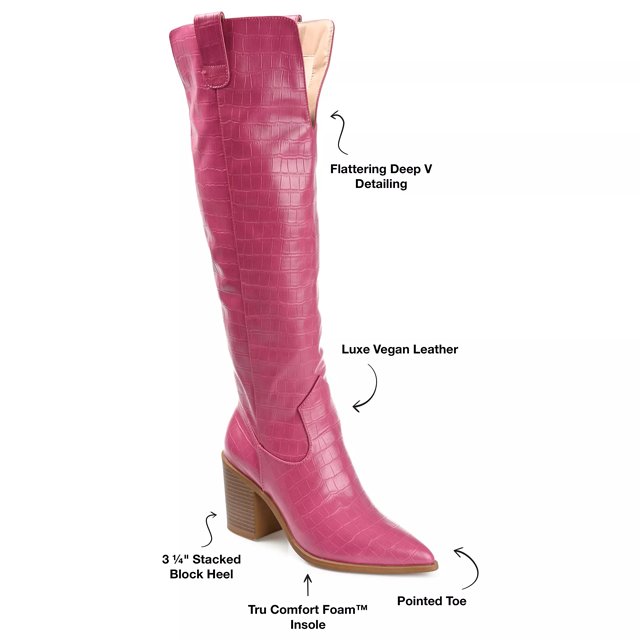 Journee Collection Therese Extra Wide Calf Boot - Free Shipping