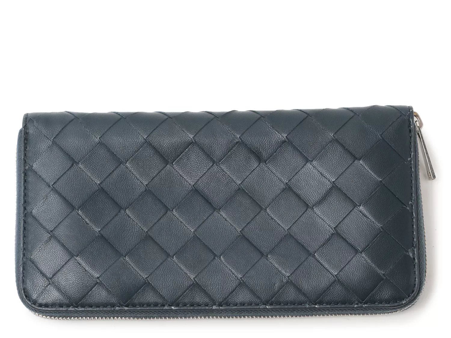 Bottega veneta outlet woven leather wallet