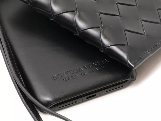 Bottega Veneta Leather Phone Case