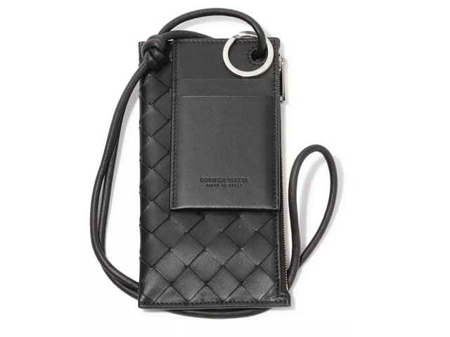 Bottega Veneta Woven Leather Wristlet - Free Shipping | DSW