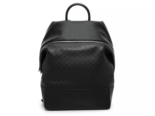 Bottega Veneta Zaino Intarsio Leather Backpack