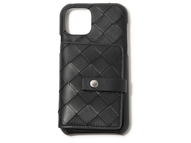 Bottega Veneta Woven Leather iPhone 11 Wallet Case