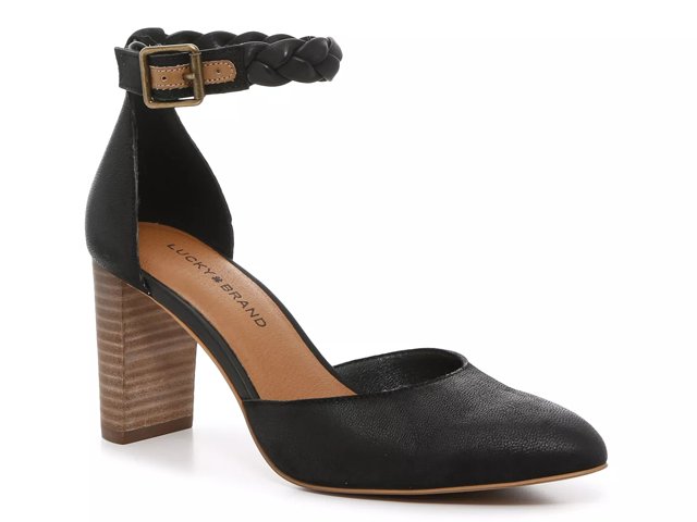 Dsw black shop chunky heel
