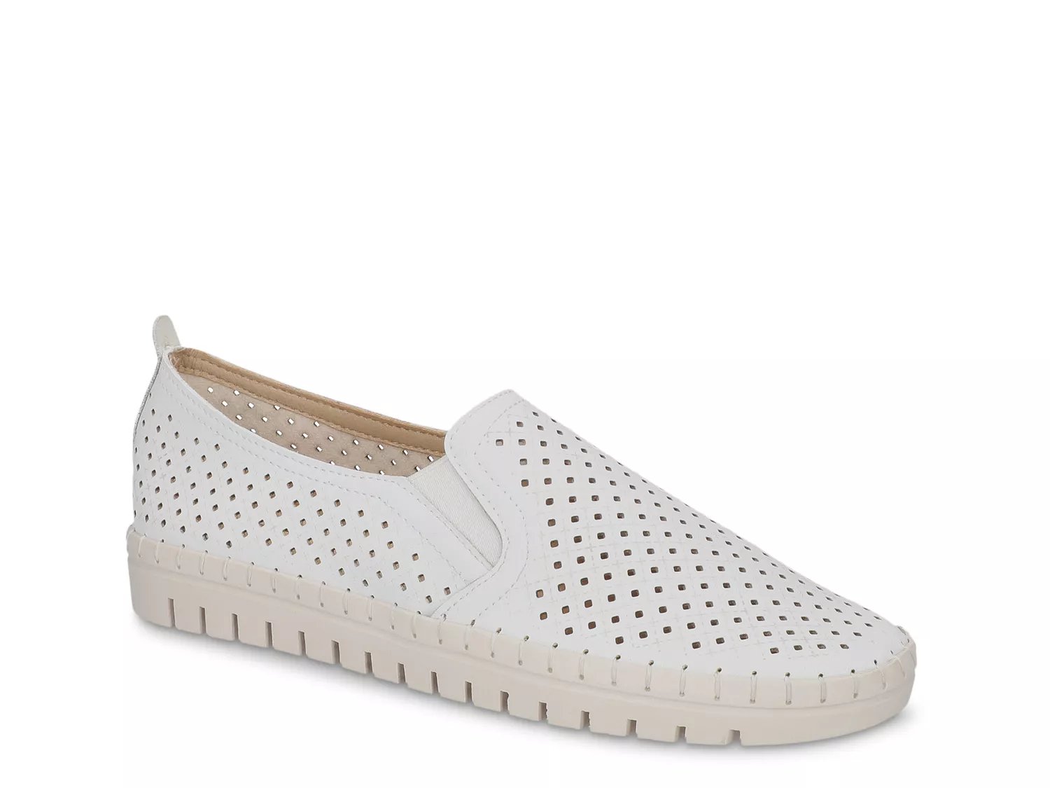 Easy Street Fresh SlipOn | Women's | White | Size 7.5 | Slip-Ons