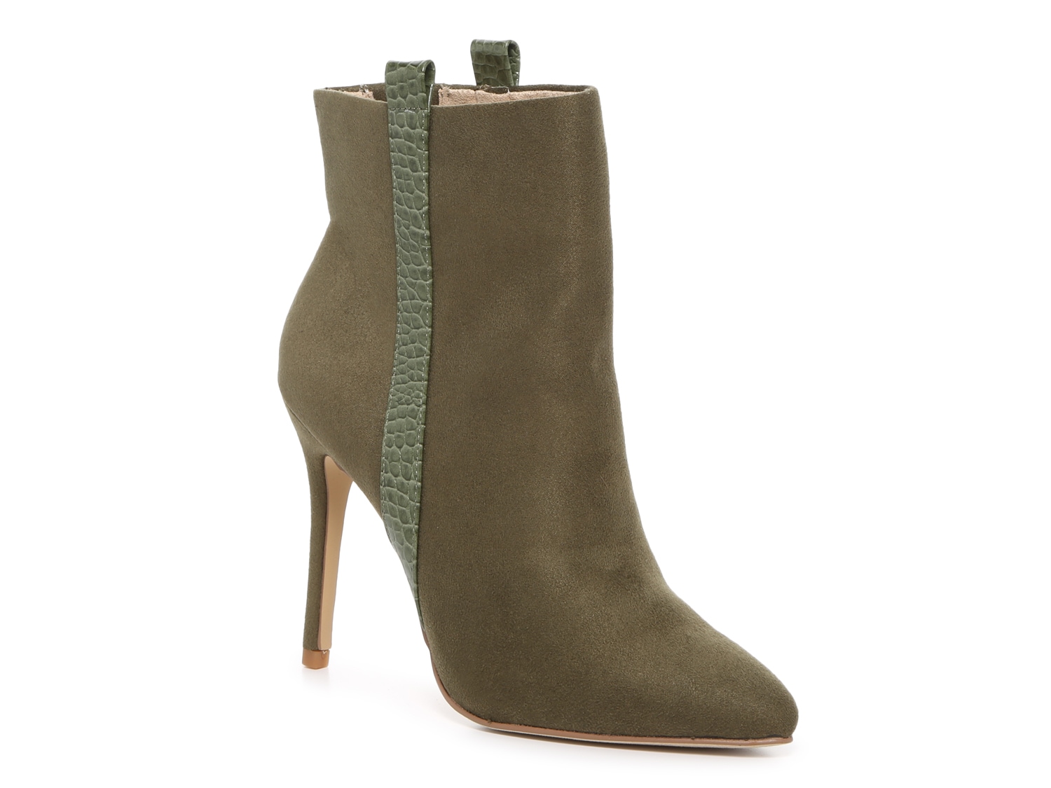 dsw green booties