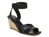 Samina Wedge Sandal Black view