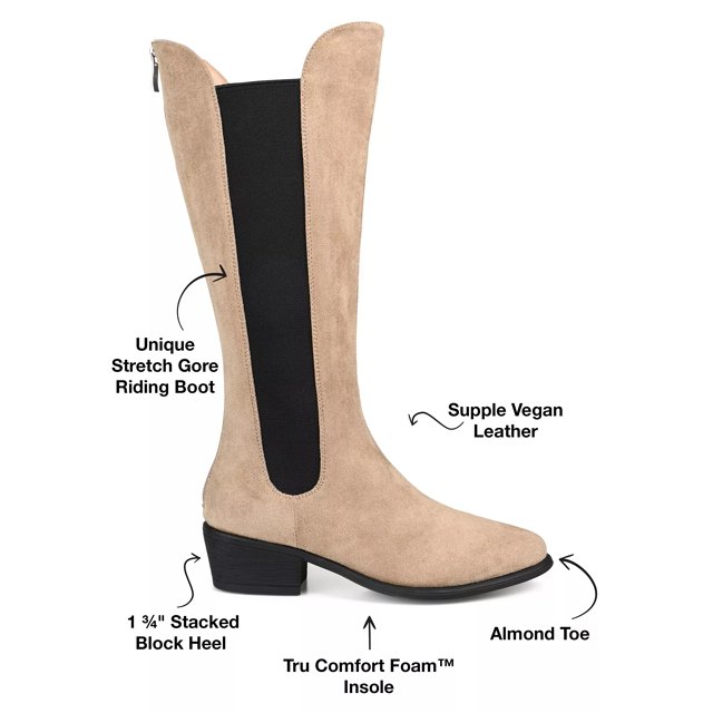 Journee Collection Celesst Wide Calf Boot Free Shipping DSW