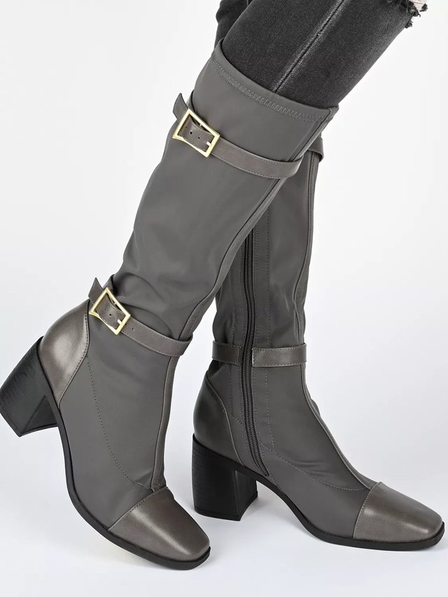 Journee Collection Gaibree Riding Boot Free Shipping DSW