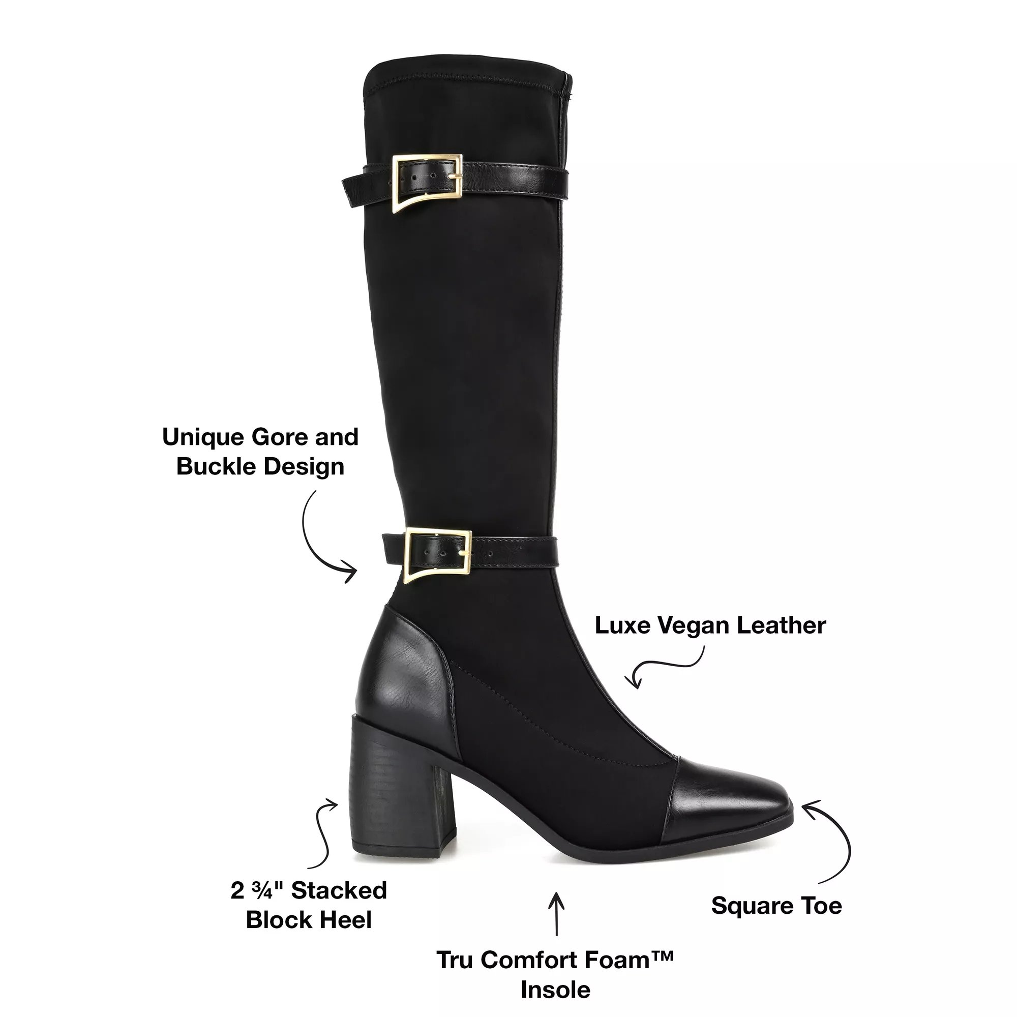 Gaibree Wide Calf Riding Boot