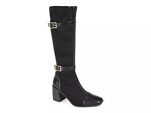 Dsw black hot sale leather boots