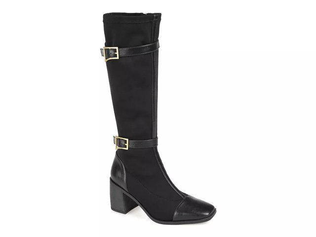 Journee Collection Harley Extra Wide Calf Riding Boot - Free