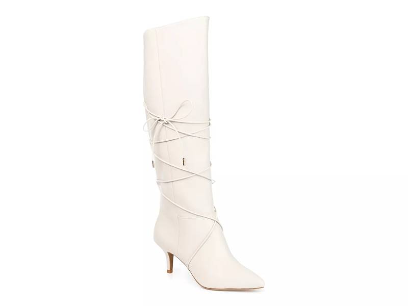 Shop Women s White Knee High Boots DSW