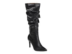 Black thigh store high boots dsw