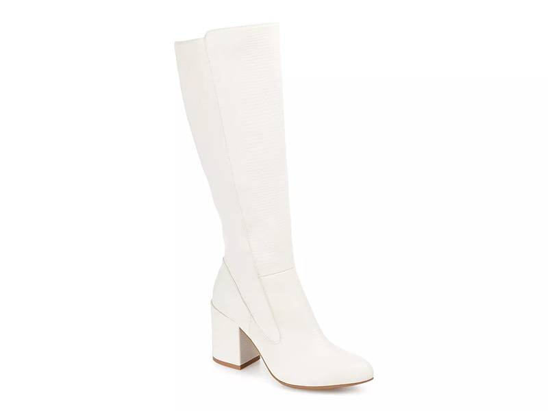 Shop Women s White Knee High Boots DSW