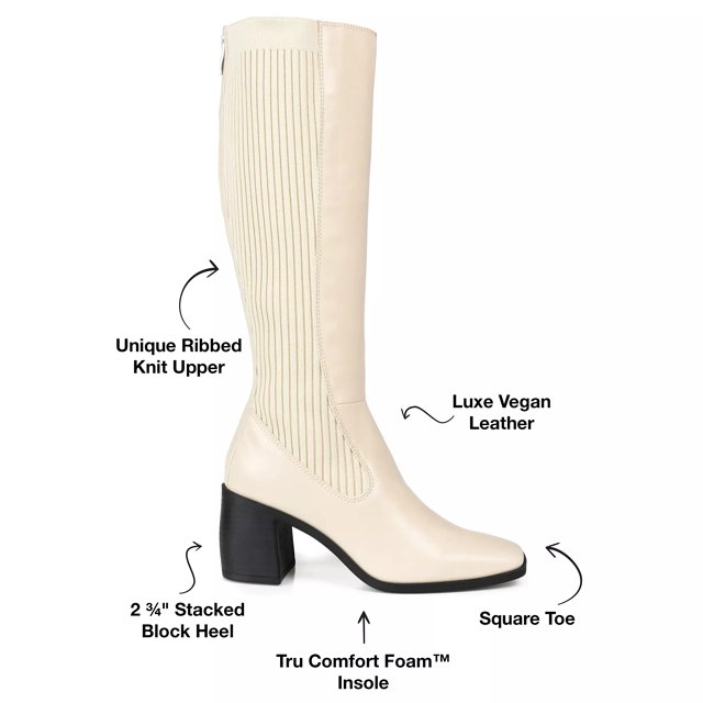 Journee Collection Winny Extra Wide Calf Boot Free Shipping DSW