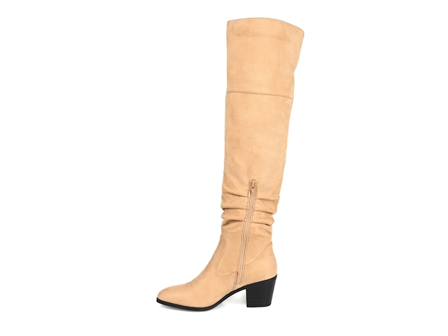 Journee Collection Zivia Wide Calf Over-the-Knee Boot - Free Shipping | DSW