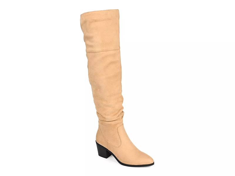 Dsw over the deals knee boots wide calf