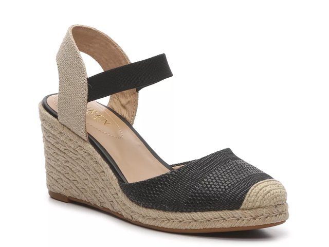 Ralph lauren wedge heels deals