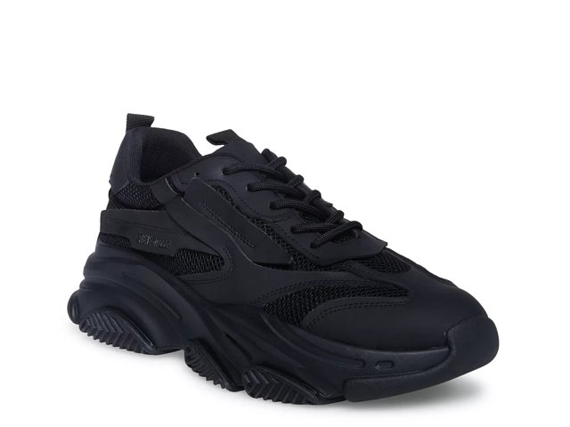 Steve madden all black sneakers hotsell