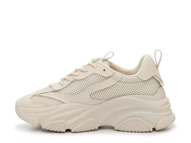 Womens Beige Steve Madden Possession Trainers