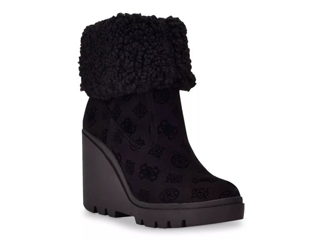 Guess wedge boots sale
