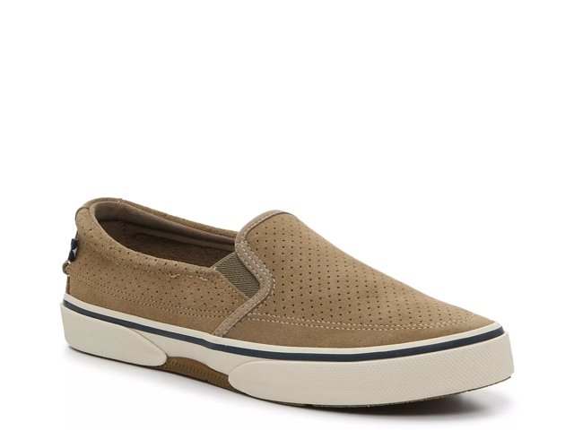 Sperry men's halyard slip on shoes sale