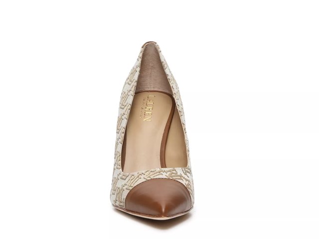 Lauren ralph lauren lindella leather pumps new arrivals