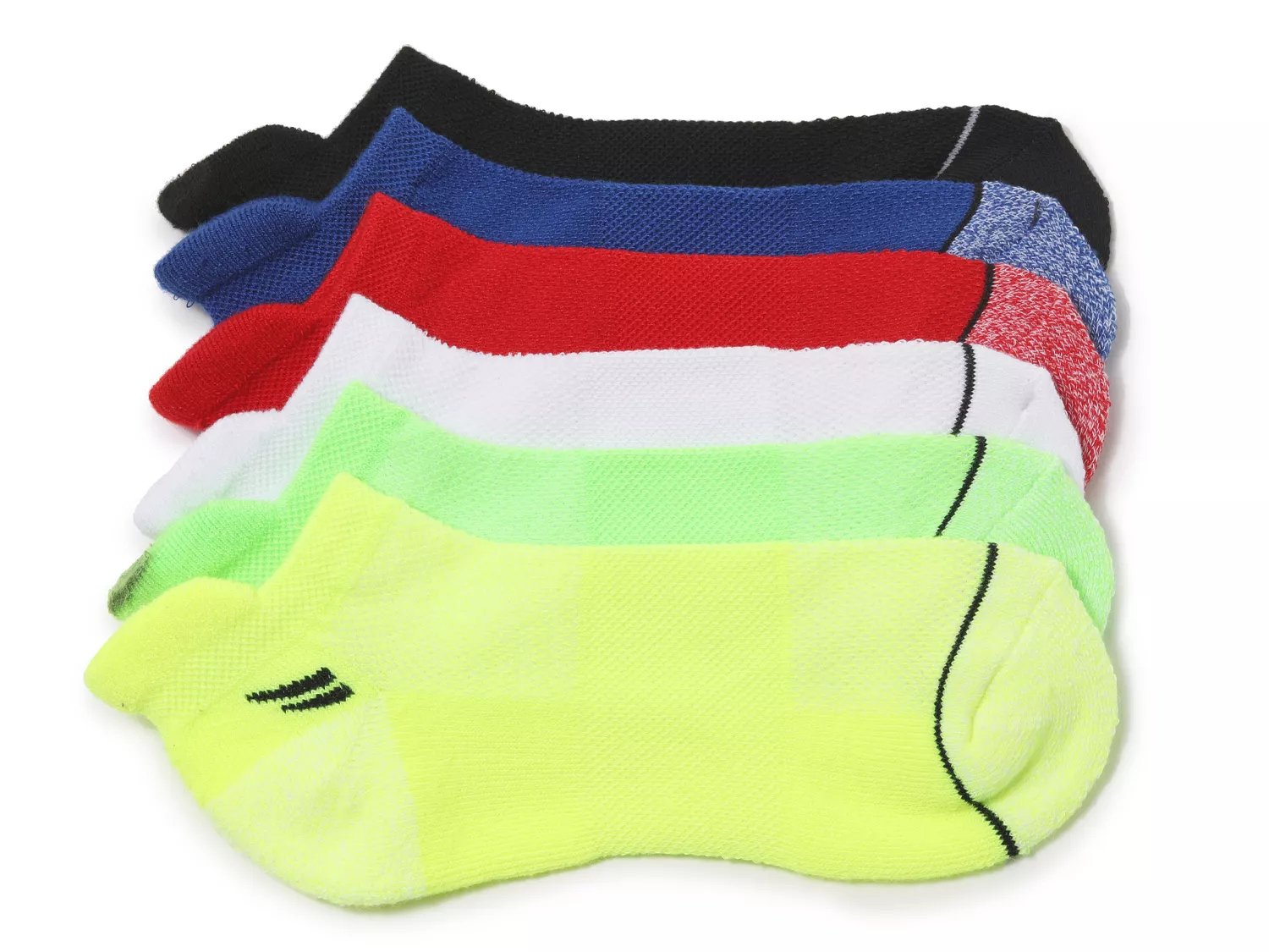 Max + Jake Sport Kids' No Show Socks 6 Pack Free Shipping DSW