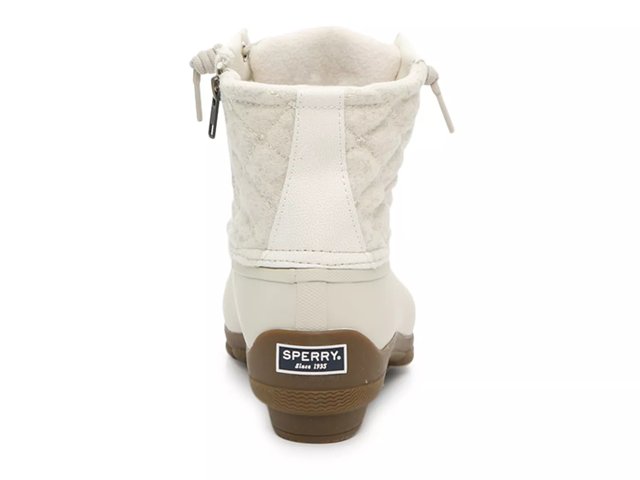 Sperry saltwater quilted clearance duck boots oyster