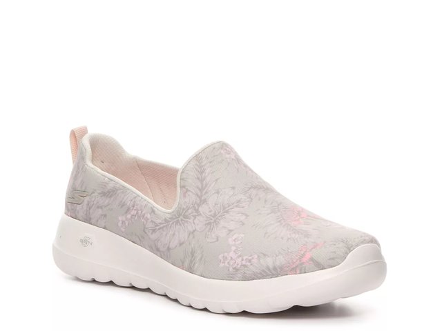 Skechers GO WALK Joy Hawaiian Sunset Slip On Sneaker Women s