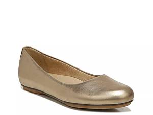 Gold hot sale women's flats