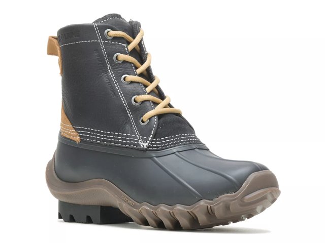 Gray shop duck boots