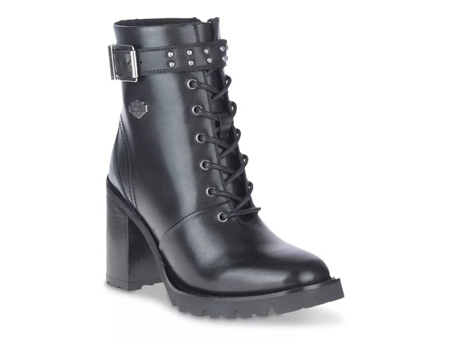 Black moto boots dsw sale