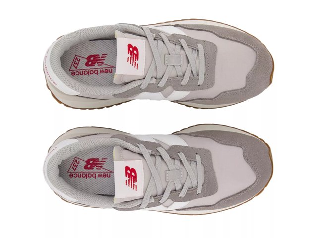 Kids grey best sale new balance