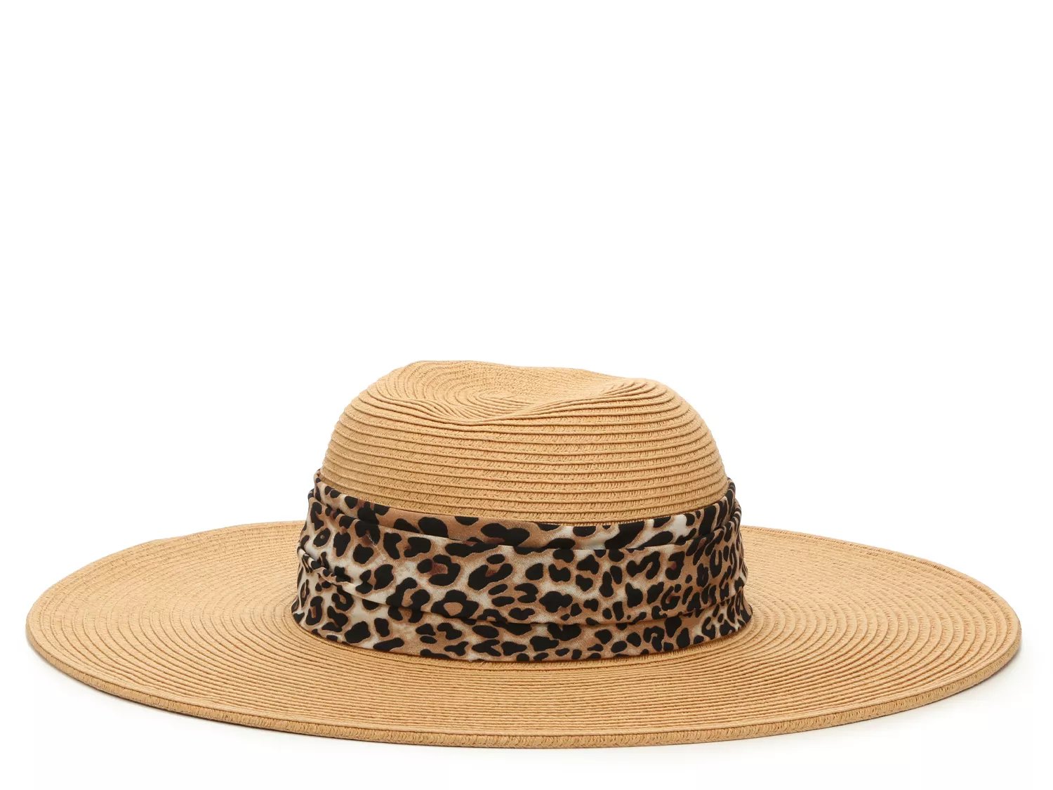 Kelly & Katie Leopard Print Floppy Hat Free Shipping DSW