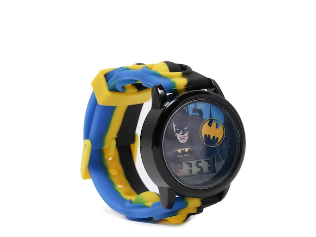 Reiziger sla Opknappen Accutime Watch Batman Popper Band Kids' Watch - Free Shipping | DSW