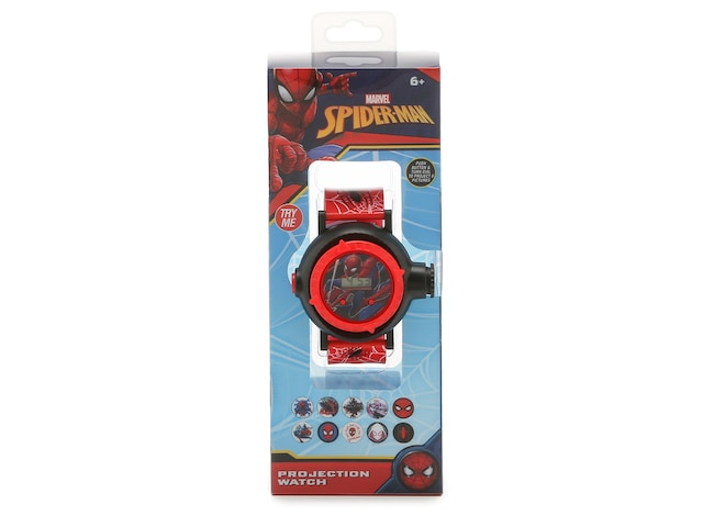 Marvel Avengers Kids Spiderman LED Image Projector Watch