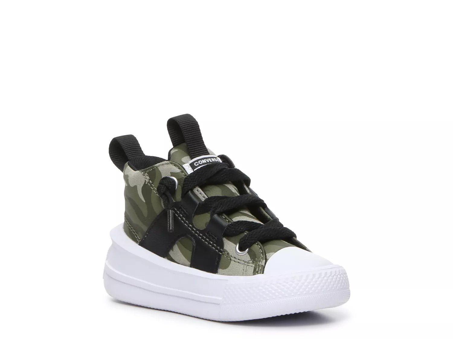 Converse camo clearance kids