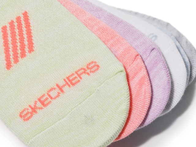 Skechers Space-Dye Women\'s No - DSW Shipping | Show Socks Free - Pack 6