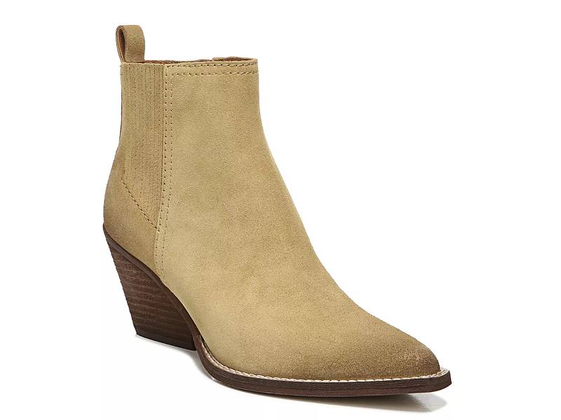 Gold store booties dsw