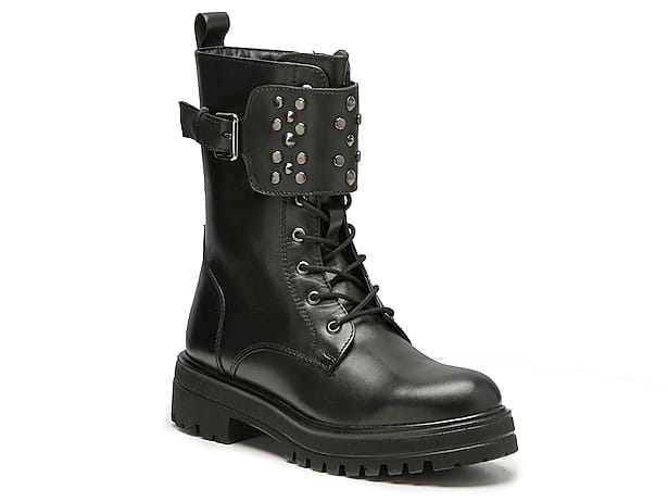 Steve Madden Lenky Combat Boot - Free Shipping | DSW