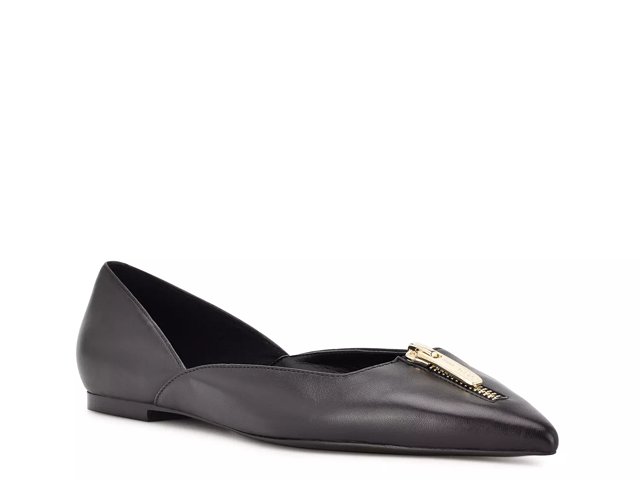 Dsw black new arrivals pointed flats