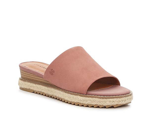 Andre Assous Aria Platinum Espadrille Wedge Sandal