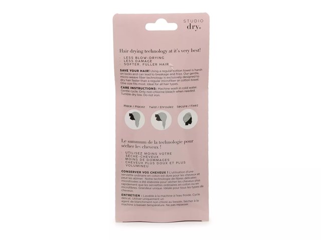 Danielle turban hair clearance towel