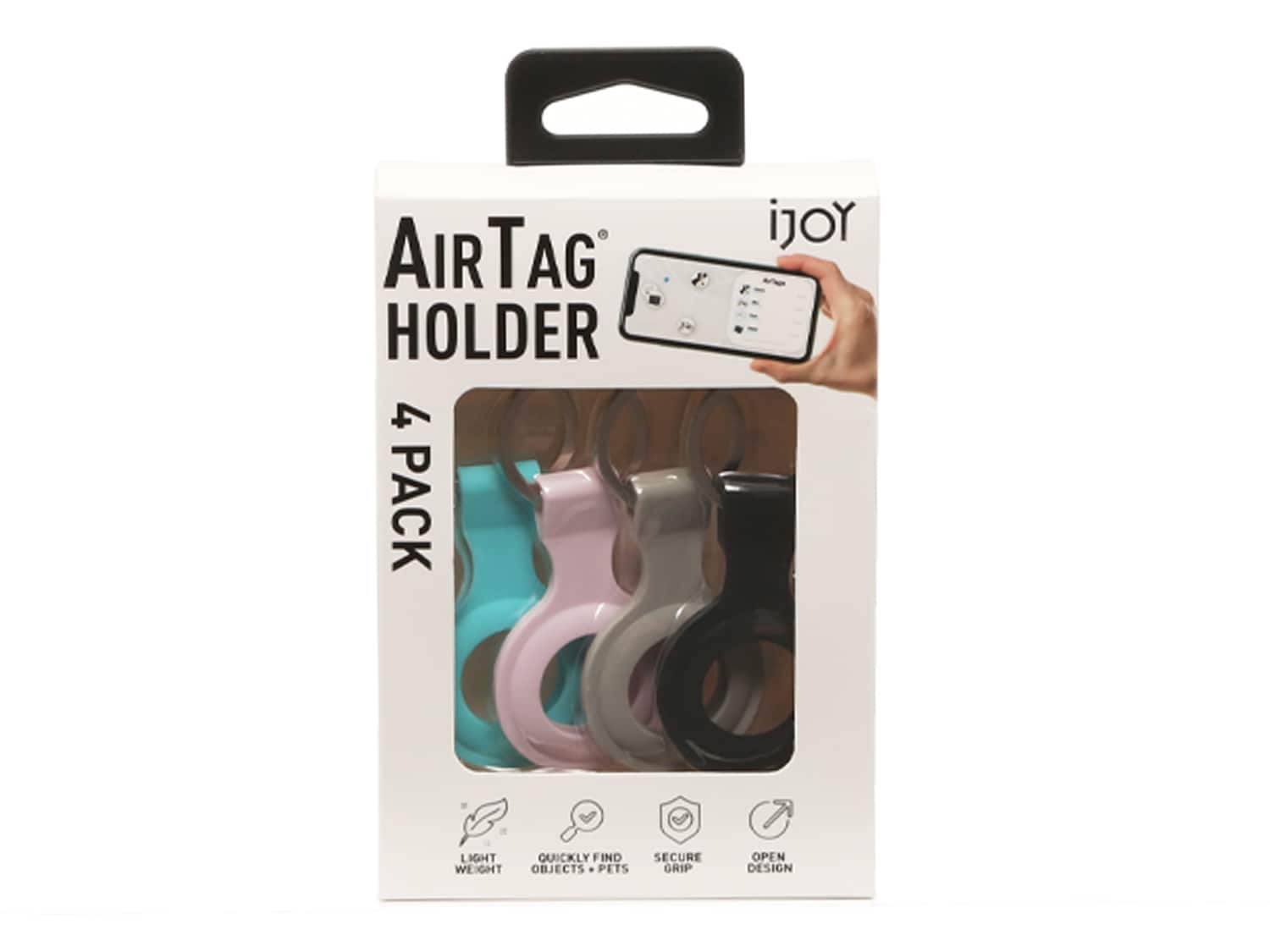 ijoy Air Tag Keychain Holder Assortment Pack IJATAST01 - The Home Depot