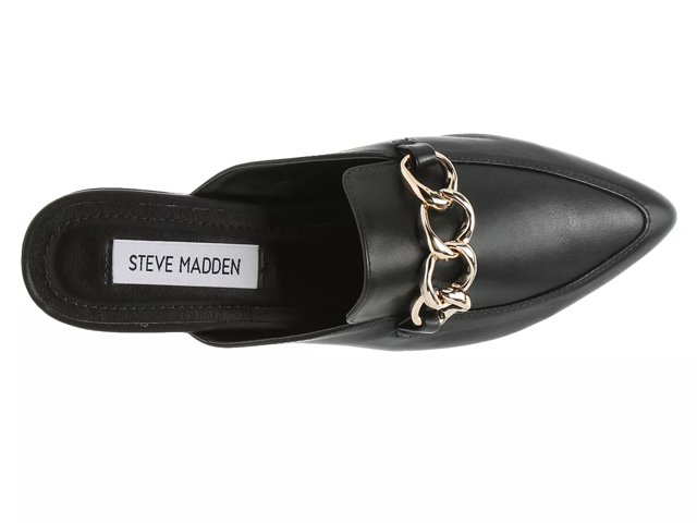 Black steve madden mules deals